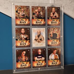 Rahmen für The Rock Sammelkarten Topps