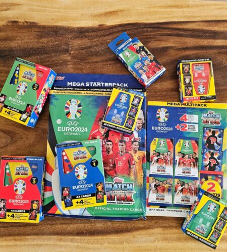 Topps-Sammelkarten zur UEFA EURO 2024