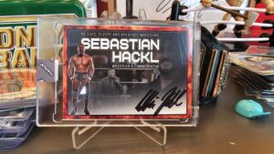 Sebastian Hackl Autogrammkarte und Custom Card