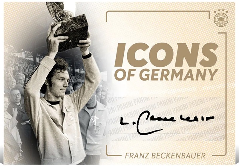 Icons of Germany Franz Beckenbauer