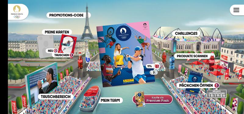 Paris 2024 Trading Cards Panini