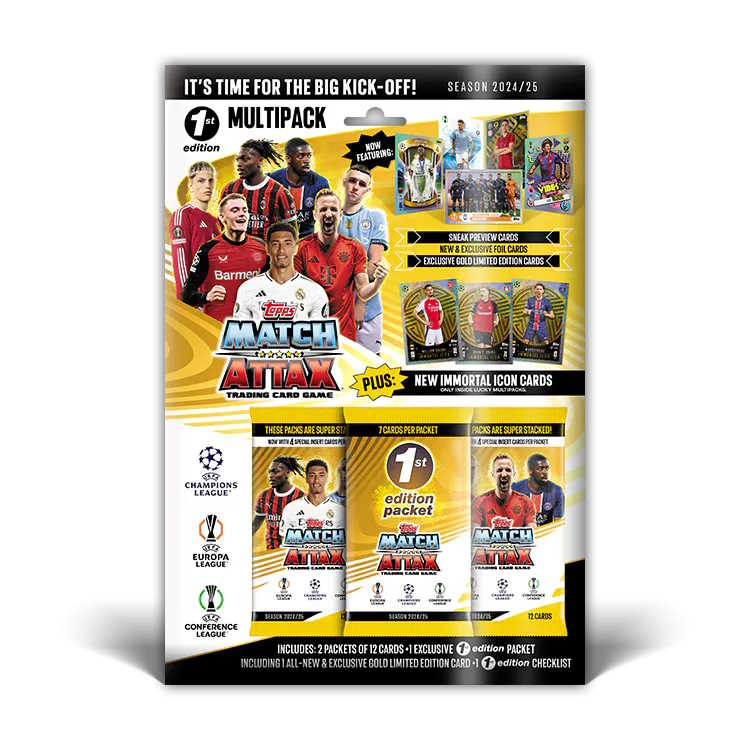 Topps Match 24/25 1st Edition Multipack