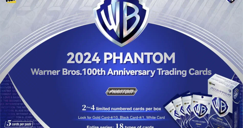 2024 KAKAWOW PHANTOM Warner Bros. 100th Anniversary Trading-Cards