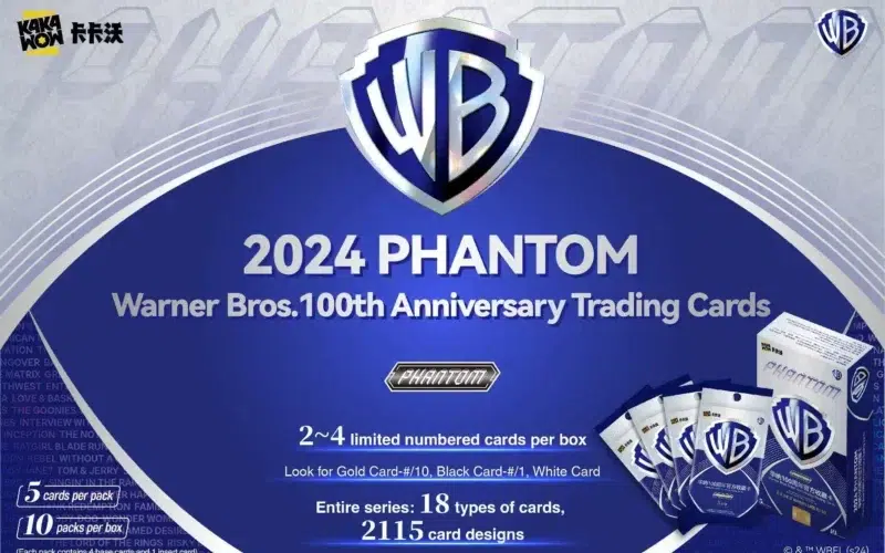 Warner Bros. feiert 100 Jahre mit Trading Cards