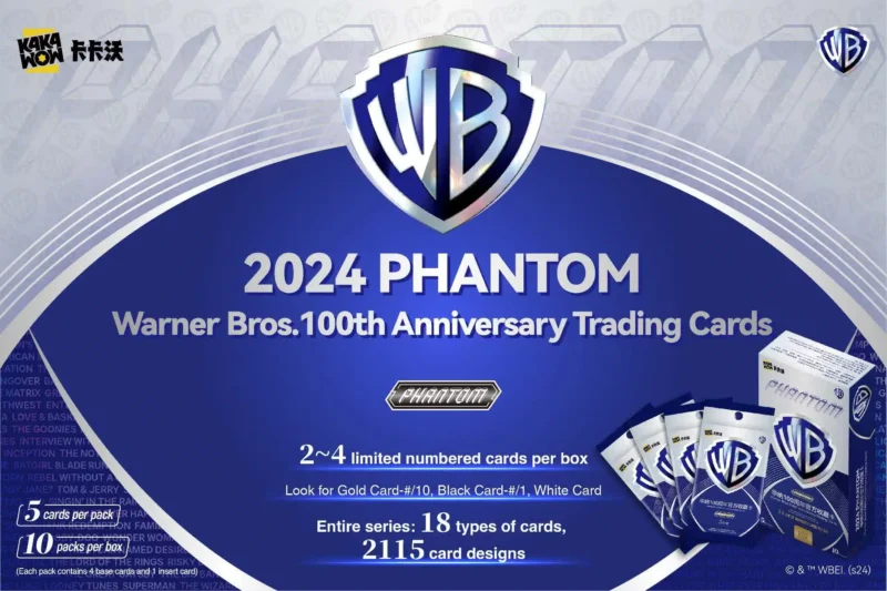 2024 KAKAWOW PHANTOM Warner Brothers 100th Anniversary Trading-Cards