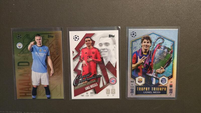 Match Attax Messi Haaland Musiala