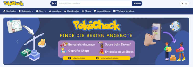 PokéCheck Vergleichsportal