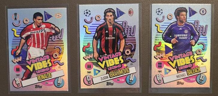 Vintage Vibes Legends Topps Match Attax