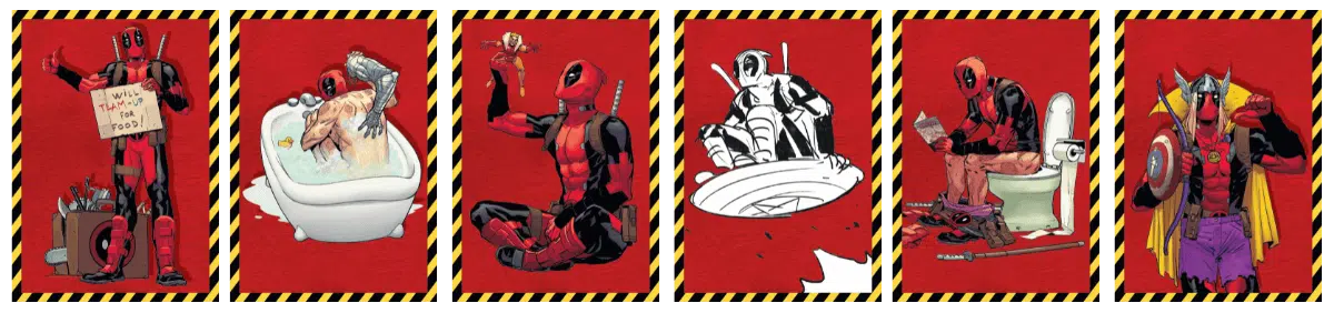 Deadpool Sticker Panini