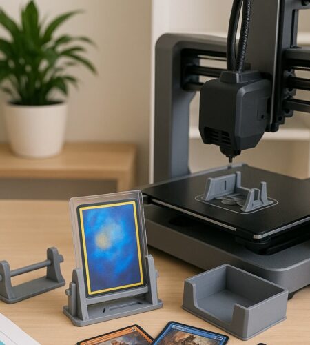 3D-Drucker für Sammelkarten-Zubehör