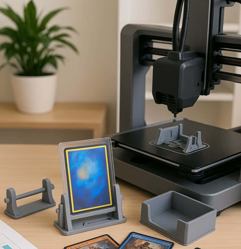 3D-Drucker für Sammelkarten-Zubehör