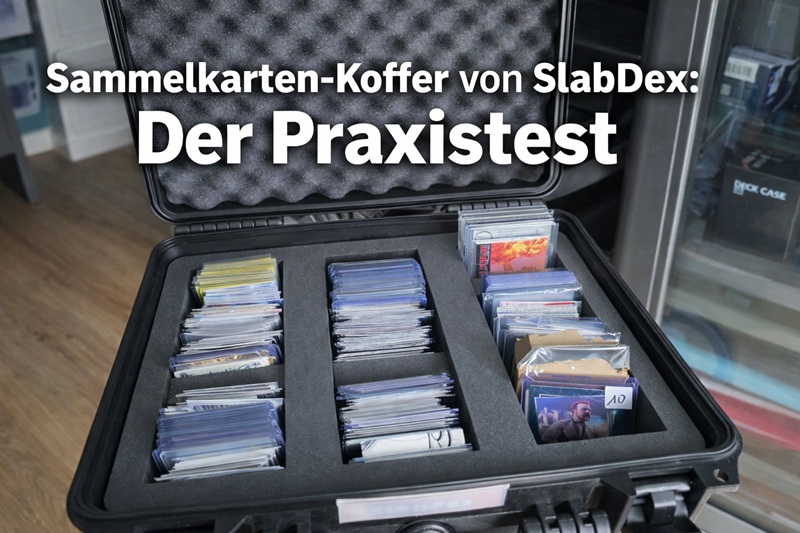 SlabDex S100: Der Sammelkarten-Koffer, der wirklich für Sammler gemacht wurde 2 Praxistest Trading Card Koffer SlabDex